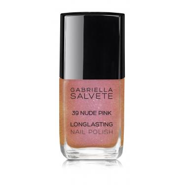 Gabriella Salvete Longlasting Enamel   11Ml 39 Nude Pink   Ženski (Lak Za Nohte)