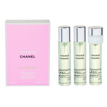 Chanel Chance Eau Fraiche   3X20Ml  Refill  Ženski (Eau De Toilette)