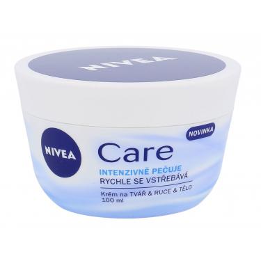 Nivea Care Nourishing Cream  100Ml    Ženski (Dnevna Krema)