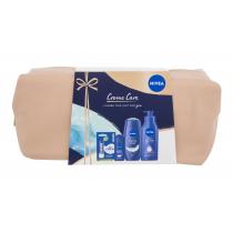 Nivea Creme Care  Body Lotion 400 Ml + Shower Cream Creme Care 250 Ml + Roll-On Protect & Care 50 Ml + Lip Balm Labello Original 4,8 G + Cosmetic Bag 400Ml    Ženski (Losjon Za Telo)