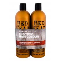 Tigi Bed Head Combat Colour Goddess Shampoo 1500Ml 750Ml Bed Head Combat Colour Goddess Shampoo + 750Ml Combat Colour Goddess Shampoo Shampoo A Conditioner For Brown Hair  Ženski (Kozmetika)