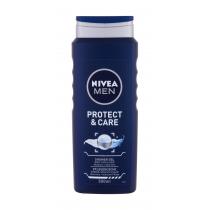 Nivea Men Protect & Care   500Ml    Moški (Gel Za Tuširanje)