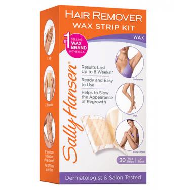 Sally Hansen Hair Remover Wax Strip Kit For Body & Bikini    14,7Ml Ženski (Kozmetika)