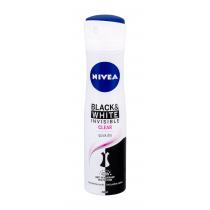 Nivea Black & White Invisible Clear  150Ml   48H Ženski (Antiperspirant)