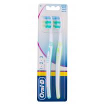 Oral-B 1-2-3 Classic  2Pc   Medium Unisex (Zobna Šcetka)