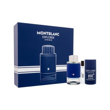 Montblanc Explorer Ultra Blue Edp 100 Ml + Edp 7,5 Ml + Deostick 75 G 100Ml    Moški (Eau De Parfum)