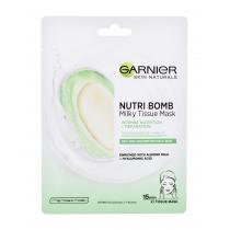 Garnier Skin Naturals Nutri Bomb Almond Milk + Hyaluronic Acid  1Pc    Ženski (Obrazna Maska)