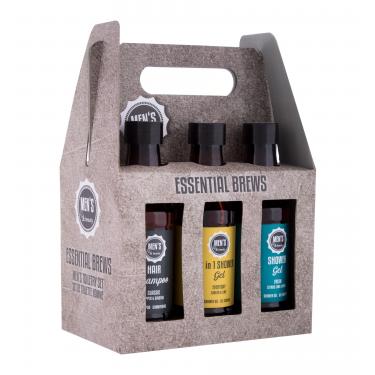 2K Men´S Essential Brews  Men´S Hair Shampoo Classic 150 Ml + Men´S 2In1 Shower Gel Everyday 150 Ml + Men´S Shower Gel Fresh 150 Ml + Men´S Hair Shampoo Fresh 150 Ml + Men´S After Shave Balm Everyday 150 Ml + Men´S Shower Gel Classic 150 Ml 150Ml    Moški