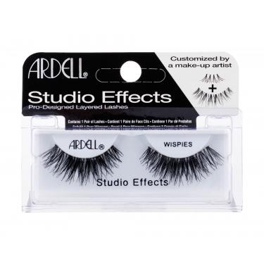 Ardell Studio Effects Wispies  1Pc Black   Ženski (Umetne Trepalnice)