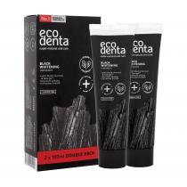 Ecodenta Toothpaste Black Whitening Black Whitening Toothpaste 2 X 100 Ml 100Ml    Unisex (Zobna Pasta)