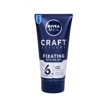 Nivea Men Craft Stylers Fixating  150Ml   Shine Moški (Gel Za Lase)