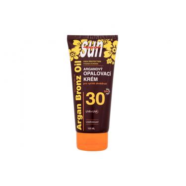Vivaco Sun Argan Bronz Oil Tanning Cream 100Ml  Unisex  (Sun Body Lotion) SPF30 