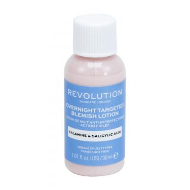 Revolution Skincare Overnight Targeted Blemish Lotion Calamine & Salicid Acid  30Ml    Ženski (Lokalna Oskrba)