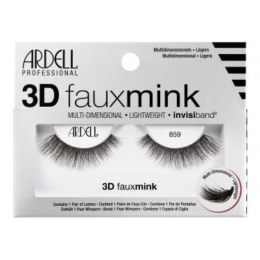 Ardell 3D Faux Mink 859  1Pc Black   Ženski (Umetne Trepalnice)