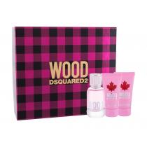Dsquared2 Wood  Edt 50 Ml + Body Lotion 50 Ml + Shower Gel 50 Ml 50Ml    Ženski (Eau De Toilette)