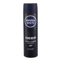 Nivea Men Deep Black Carbon  150Ml   48H Moški (Antiperspirant)