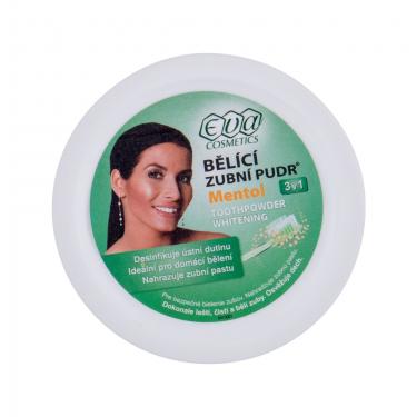 Eva Cosmetics Whitening Toothpowder Mentol  30G   3In1 Unisex (Beljenje Zob)