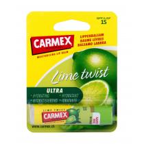 Carmex Ultra Moisturising Lip Balm  4,25G Lime Twist  Spf15 Ženski (Balzam Za Ustnice)
