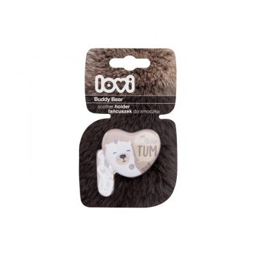 Lovi Buddy Bear Soother Holder 1Pc  K  (Soother Clip)  