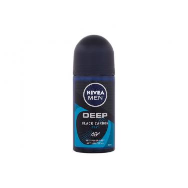 Nivea Men Deep Black Carbon Beat  50Ml   48H Moški (Antiperspirant)