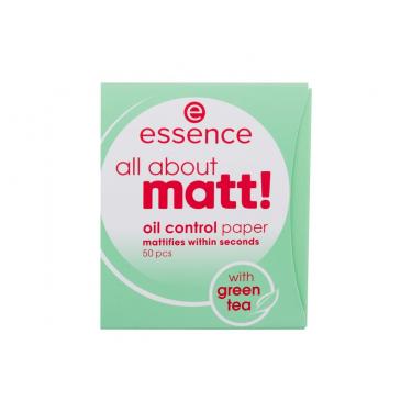 Essence All About Matt! Oil Control Paper 50Pc  Ženski  (Makeup)  