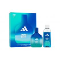 Adidas Vibes   Edp 100 Ml + Shower Gel 100 Ml Shower Gel Wm00000101 100Ml U (Eau De Parfum) Energy Drive