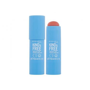 Rimmel London Kind & Free Tinted Multi Stick 5G  Ženski  (Blush)  001 Caramel Dusk