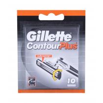 Gillette Contour Plus   10Pc    Moški (Nadomestno Rezilo)