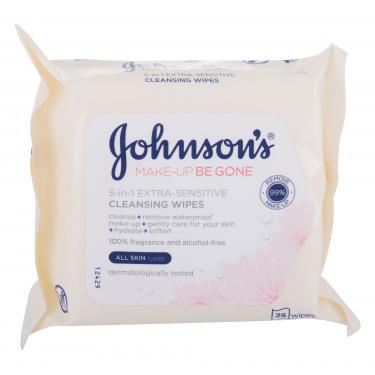 Johnson´S Face Care Extra Sensitive  25Pc    Ženski (Cistilni Robcki)