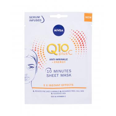 Nivea Q10 Plus C 10 Minutes Sheet Mask  1Pc    Ženski (Obrazna Maska)