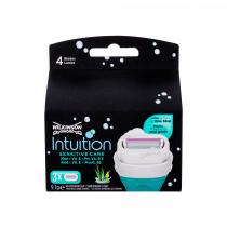 Wilkinson Sword Intuition Sensitive Care  3Pc    Ženski (Nadomestno Rezilo)