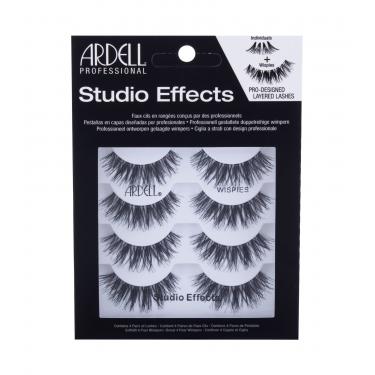 Ardell Studio Effects Wispies  4Pc Black   Ženski (Umetne Trepalnice)