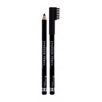 Rimmel London Professional Eyebrow Pencil   1,4G 004 Black Brown   Ženski (Svincnik Za Obrvi)