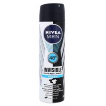 Nivea Men Invisible For Black & White Fresh  150Ml   48H Moški (Antiperspirant)