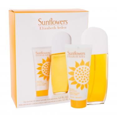 Elizabeth Arden Sunflowers 100Ml Edt 100Ml + 100Ml Body Lotion   Ženski (Toaletna Voda)