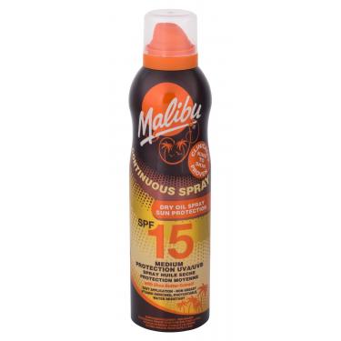 Malibu Continuous Spray Dry Oil  175Ml   Spf15 Ženski (Soncni Losjon Za Telo)