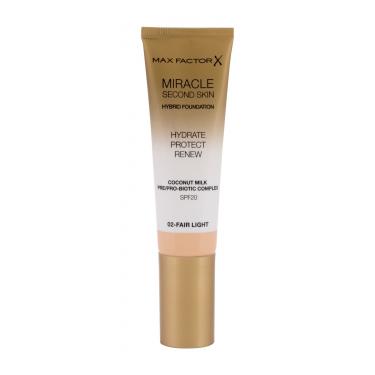 Max Factor Miracle Second Skin   30Ml 02 Fair Light  Spf20 Ženski (Makeup)