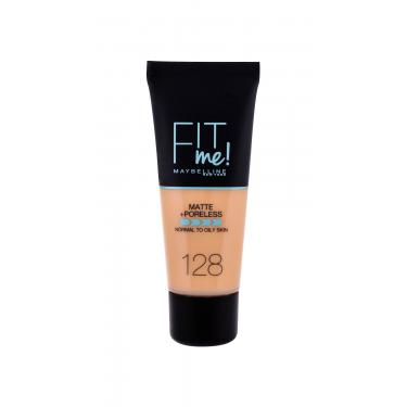 Maybelline Fit Me! Matte + Poreless  30Ml 128 Warm Nude   Ženski (Makeup)