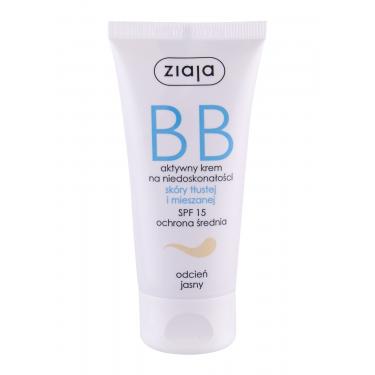 Ziaja Bb Cream Oily And Mixed Skin  50Ml Light  Spf15 Ženski (Bb Krema)