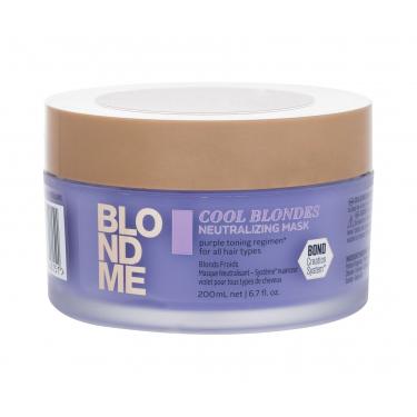 Schwarzkopf Professional Blond Me Cool Blondes Neutralizing Mask  200Ml    Ženski (Maska Za Lase)