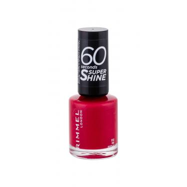 Rimmel London 60 Seconds Super Shine  8Ml 312 Be Red-Y   Ženski (Lak Za Nohte)