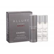 Chanel Allure Homme Sport Eau Extreme   3X20Ml  Twist And Spray  Moški (Eau De Toilette)