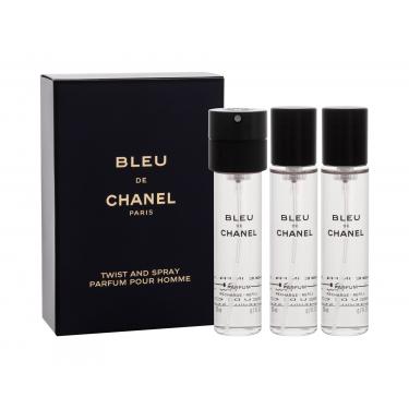 Chanel Bleu De Chanel   3X20Ml  Refill  Moški (Perfume)