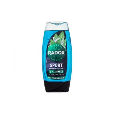 Radox Sport Mint And Sea Salt 3-In-1 Shower Gel 225Ml  Moški  (Shower Gel)  