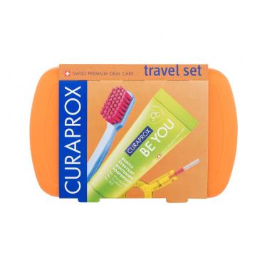 Curaprox Travel Set 1Pc  Unisex  (Toothbrush) Orange 