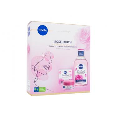 Nivea Rose Touch  50Ml Day Gel-Cream Rose Touch 50 Ml + Micellar Water Rose Touch 400 Ml Ženski  Micellar Water(Day Cream) Care & Cleansing Skincare Regime 