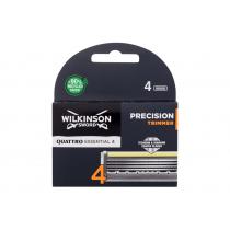 Wilkinson Sword Quattro      4Pc Moški (Replacement Blade) Essential 4 Precision Trimmer