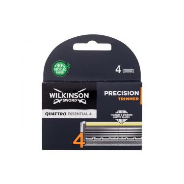 Wilkinson Sword Quattro      4Pc Moški (Replacement Blade) Essential 4 Precision Trimmer