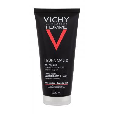 Vichy Homme Hydra Mag C  200Ml    Moški (Gel Za Tuširanje)