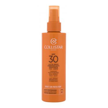 Collistar Smart Sun Protection Tanning Moisturizing Milk Spray  200Ml   Spf30 Unisex (Soncni Losjon Za Telo)